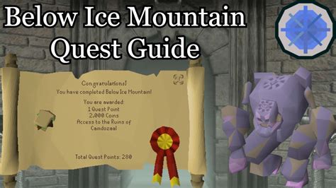 below ice mountain osrs guide.